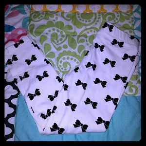 Janie and Jack Bow Leggings